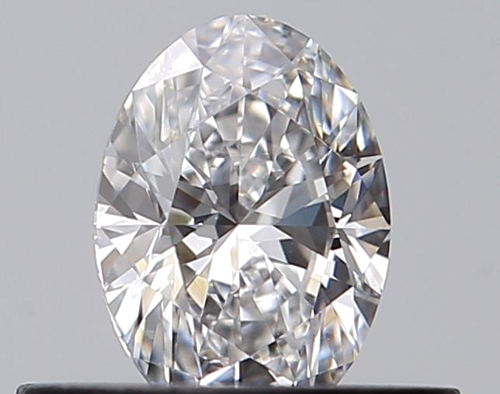 0.4 carat E-VVS1 Natūralus Oval Deimantas (1)