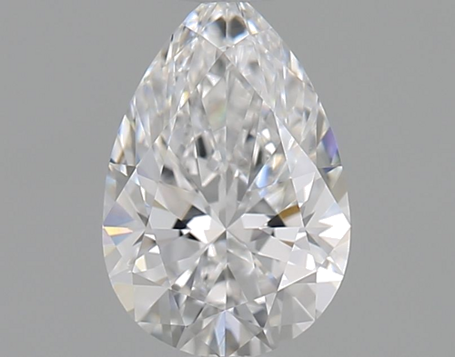 0.56 carat D-VVS2 Natūralus Pear Deimantas (1)