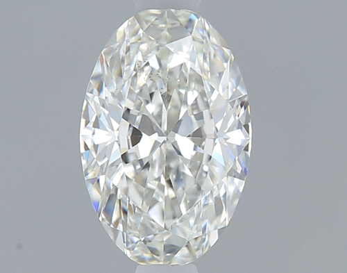 0.55 carat H-SI1 Natūralus Oval Deimantas (1)