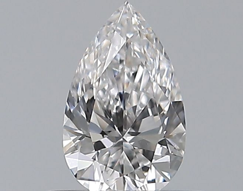 0.32 carat D-VS1 Natūralus Pear Deimantas (1)