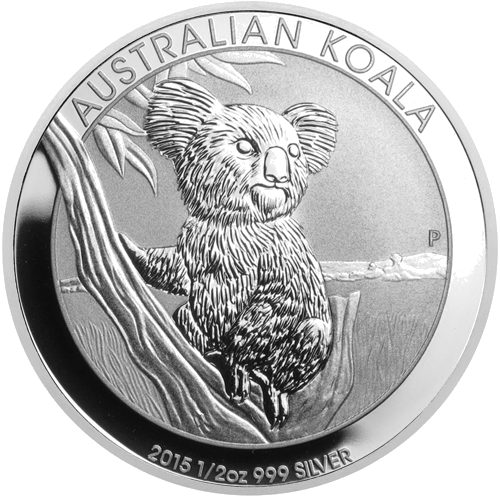 2015 Australian Koala 1/2 oz Silver Coin (1)