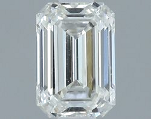 0.38 carat H-SI1 Natūralus Emerald Deimantas (1)