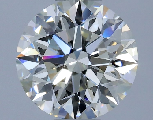 0.53 carat J-VVS1 Excellent cut Natūralus Round Deimantas (1)