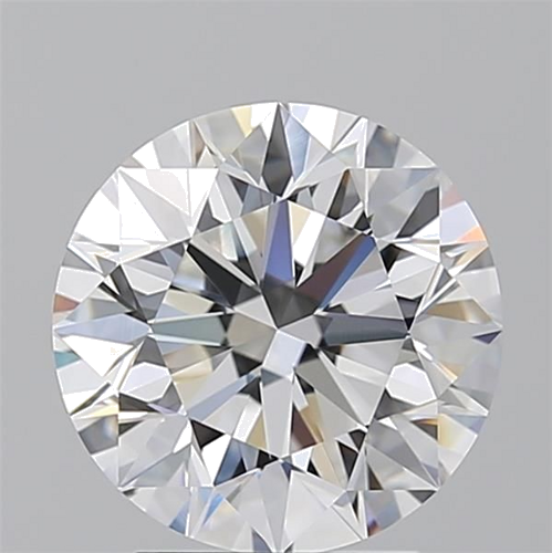 3.01 carat F-VVS2 Excellent cut Natūralus Round Deimantas (1)