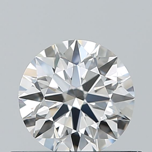0.5 carat F-VVS2 Excellent cut Natūralus Round Deimantas (1)