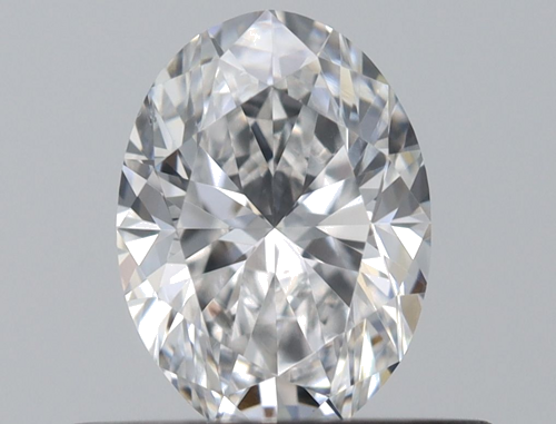 0.4 carat E-VS2 Natūralus Oval Deimantas (1)