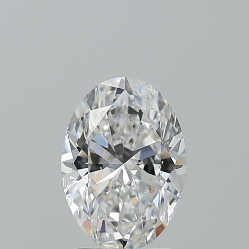 2.02 carat D-SI1 Natūralus Oval Deimantas (1)