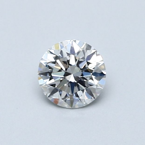 0.51 carat F-SI1 Excellent cut Natūralus Round Deimantas (1)