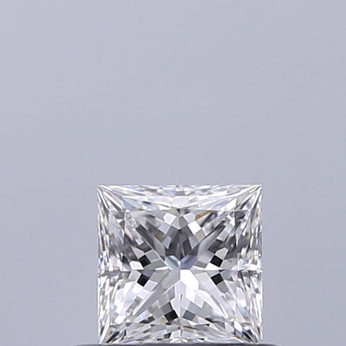 0.41 carat D-VVS1 Natūralus Princess Deimantas (1)