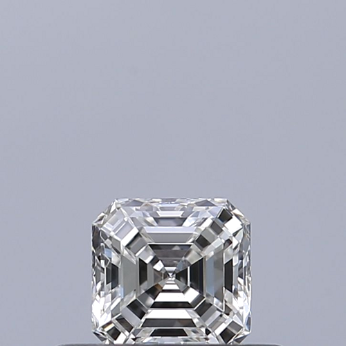 0.3 carat E-IF Natūralus Asscher Deimantas (1)