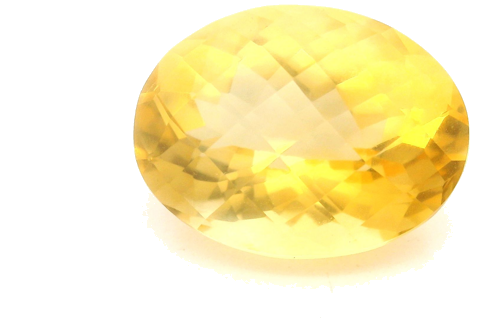 9.97 carat YELLOW Oval Citrine (1)