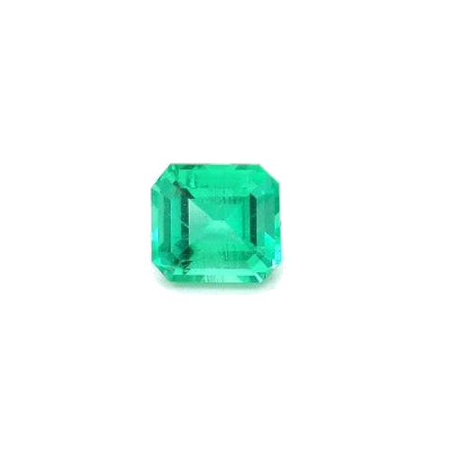 0.99 carat GREEN STEP cut Octagonal Smaragdas (1)