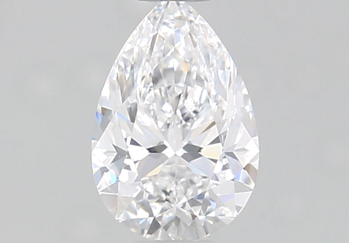 0.62 carat D-VS1 Natūralus Pear Deimantas (1)