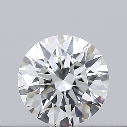0.15 carat F-VVS1 Excellent cut Natūralus Round Deimantas (1)
