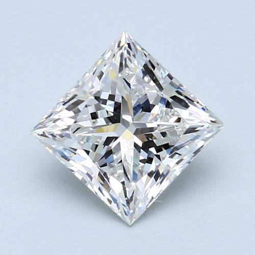 3.04 carat E-VS2 Natūralus Princess Deimantas (1)