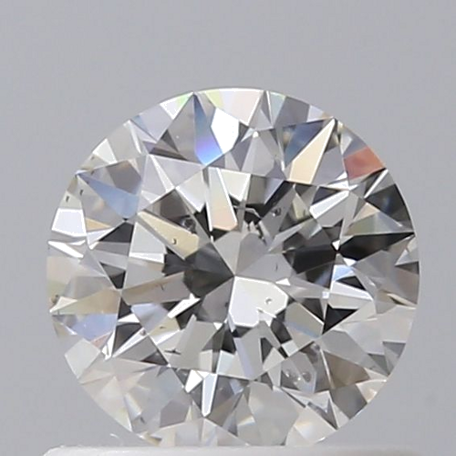 0.61 carat G-SI1 Excellent cut Natūralus Round Deimantas (1)