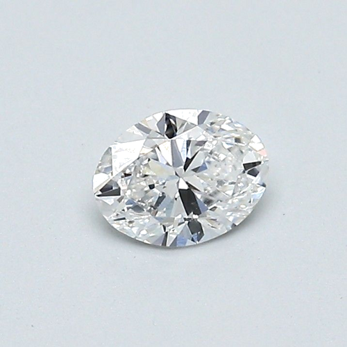 0.4 carat E-VS2 Natūralus Oval Deimantas (1)