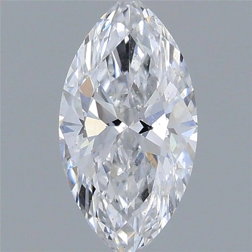 0.32 carat D-SI1 Natūralus Marquise Deimantas (1)