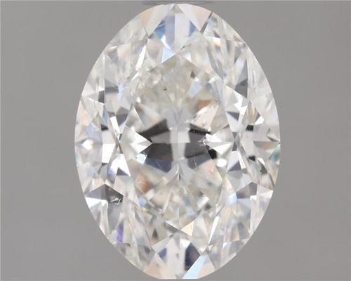 1.5 carat H-SI2 Natūralus Oval Deimantas (1)