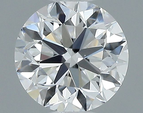 0.5 carat D-VVS1 Very Good cut Natūralus Round Deimantas (1)