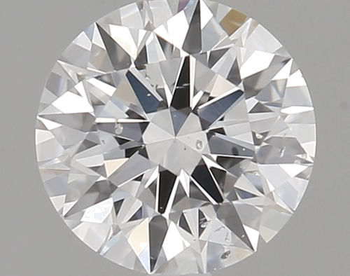 0.51 carat E-SI2 Excellent cut Natūralus Round Deimantas (1)