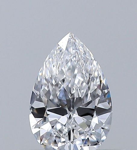 0.34 carat D-IF Natūralus Pear Deimantas (1)