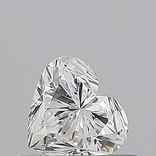 0.5 carat E-VS1 Natūralus Heart Deimantas (1)