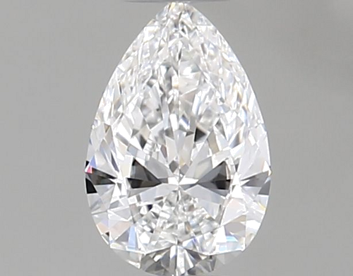 0.3 carat E-VVS1 Natūralus Pear Deimantas (1)