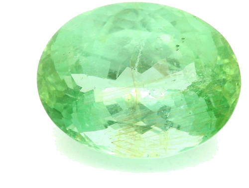 6.1 carat GREEN Oval Tourmaline (1)