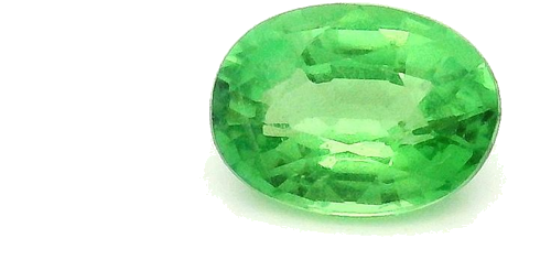0.47 carat GREEN Oval Garnet (1)