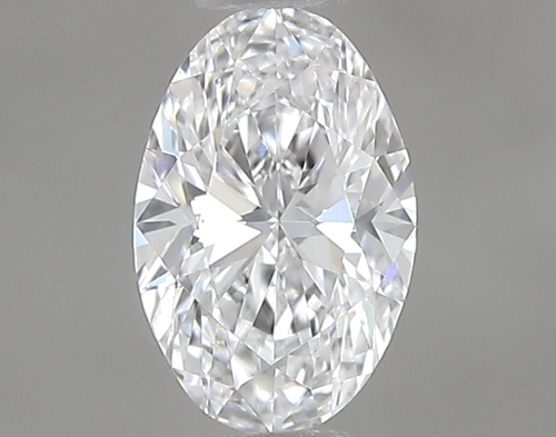 0.5 carat D-VVS2 Natūralus Oval Deimantas (1)