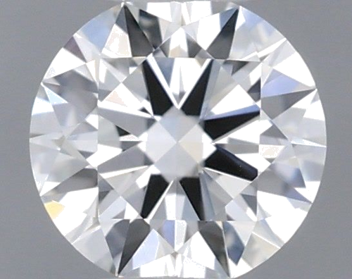 0.38 carat H-IF Excellent cut Natūralus Round Deimantas (1)