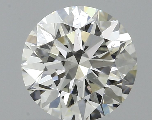 0.51 carat G-SI1 Excellent cut Natūralus Round Deimantas (1)