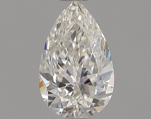 0.47 carat G-VVS2 Natūralus Pear Deimantas (1)