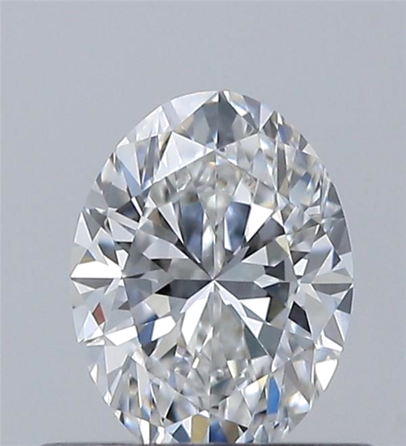 0.5 carat E-VS1 Natūralus Oval Deimantas (1)