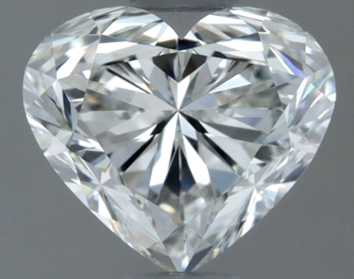 1.0 carat H-VVS1 Natūralus Heart Deimantas (1)