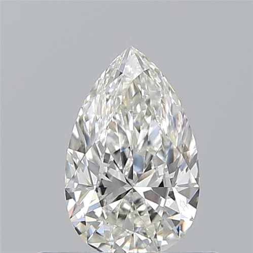 0.51 carat H-VVS1 Natūralus Pear Deimantas (1)