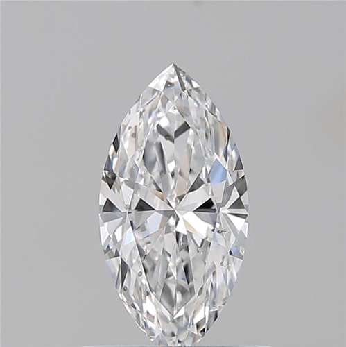 0.7 carat D-SI1 Natūralus Marquise Deimantas (1)