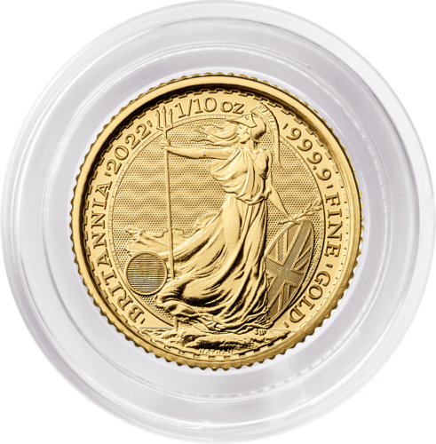 1/10 oz Британия 2022 Великобритания золотая монета (3)