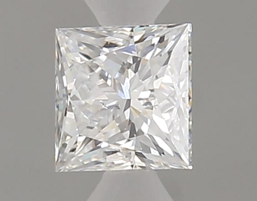 0.32 carat E-SI1 Natūralus Princess Deimantas (1)