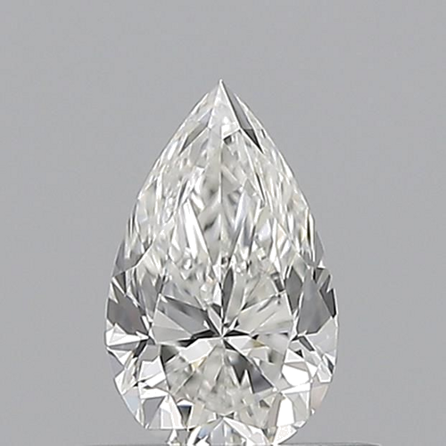 0.5 carat G-VS1 Natūralus Pear Deimantas (1)