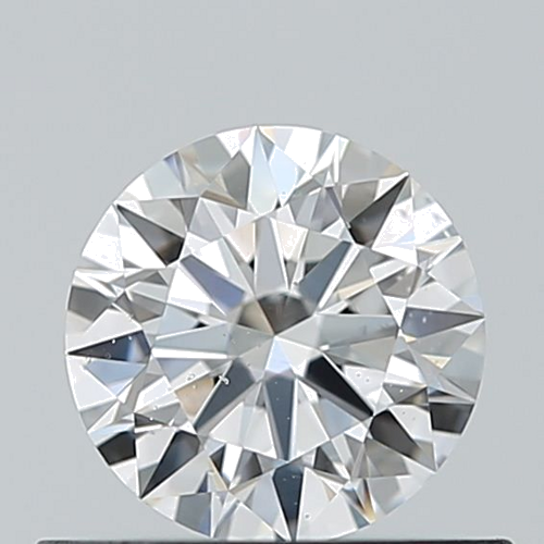 0.52 carat D-SI1 Excellent cut Natūralus Round Deimantas (1)