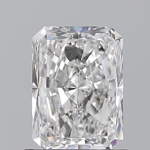 1.01 carat E-VS1 Natūralus Radiant Deimantas (1)