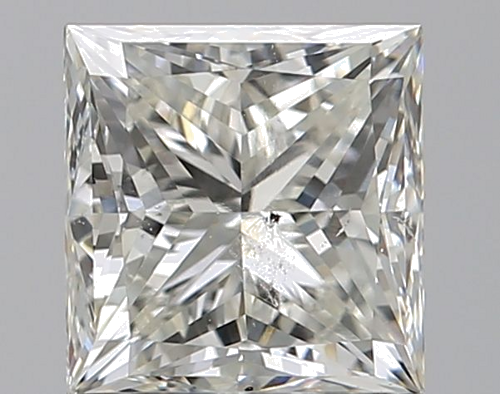 1.2 carat G-SI2 Natūralus Princess Deimantas (1)