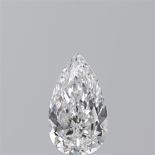 1.0 carat D-SI1 Natūralus Pear Deimantas (1)