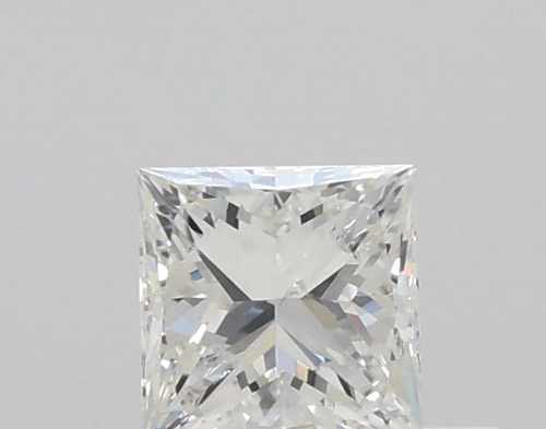 0.5 carat H-SI2 Natūralus Princess Deimantas (1)