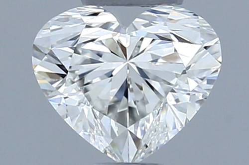 0.41 carat H-IF Natūralus Heart Deimantas (1)