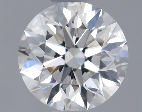 0.4 carat F-SI1 Excellent cut Natūralus Round Deimantas (1)