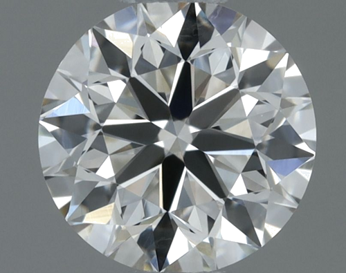 0.5 carat K-VVS2 Very Good cut Natūralus Round Deimantas (1)