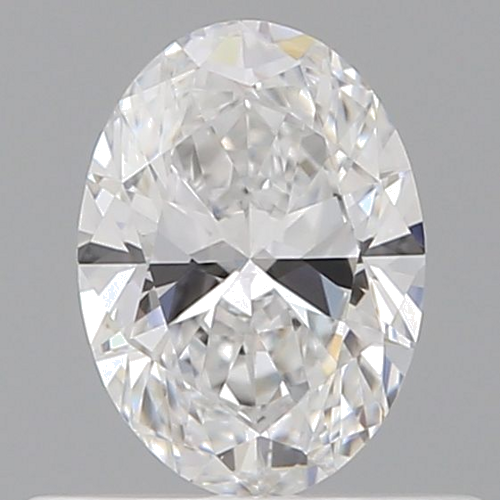 0.42 carat D-VS1 Natūralus Oval Deimantas (1)